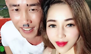 Hiệp Gà và cô gái vướng nghi vấn là người yêu mới của nam diễn viên hài.