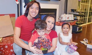 Gia đình hạnh phúc của danh hài Việt Hương.