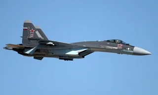 Một chiến đấu cơ Su-35. Ảnh: Sputnik.