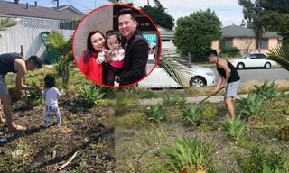 Bất ngờ nam diễn viên Việt bỏ showbiz sang Mỹ làm vườn, cuốc đất?