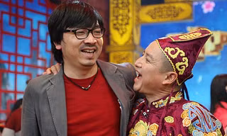 Đinh Tiến Dũng và nghệ sĩ Chí Trung.