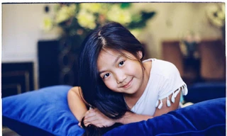 Con gái Mạnh Trường lớn phổng phao, ra dáng thiếu nữ khó nhận ra