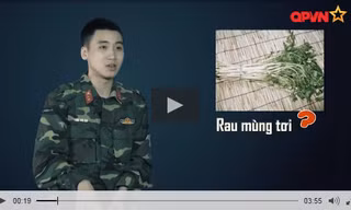 Huy Cung gọi rau cần là rau mùng tơi.