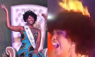 Sự cố hy hữu xảy ra trong đêm Chung kết Hoa hậu châu Phi.