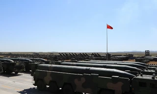 Tên lửa đạn đạo ICBM DF-41. Ảnh. Tân Hoa Xã