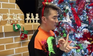 Choáng ngợp sắc màu Noel trong biệt thự 60 tỷ của Đàm Vĩnh Hưng 