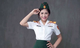 Nhan sắc ‘vạn người mê’ của những nữ sinh trường Quân đội 