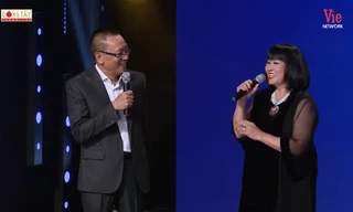 MC Lại Văn Sâm và ca sĩ Cẩm Vân.