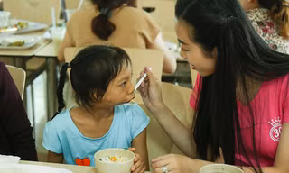 Những hình ảnh chưa từng tiết lộ trong dự án nhân ái HHVN 2018