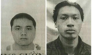 Hai can phạm bị truy nã sau khi bỏ trốn.
