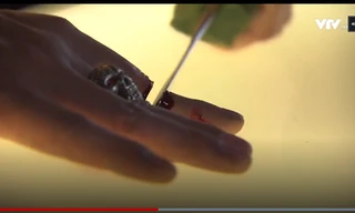 Hình ảnh Tuấn bị phán xử từng gây xôn xao dư luận.