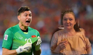 Mẹ thủ môn Đặng Văn Lâm- bà Jukova Olga là người Nga.