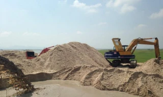 Khai thác cát, một hoạt động của ATG
