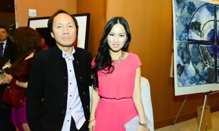 Ca sĩ Hà Phương và chồng là tỷ phú Chính Chu.