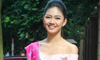 Sự xuất hiện bất ngờ của Á hậu Thanh Tú tại báo Tiền phong