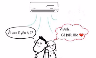 Ảnh chế hài hước mùa nắng nóng.