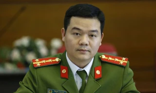 Đại úy Phạm Văn Dân. Ảnh: Như Ý.