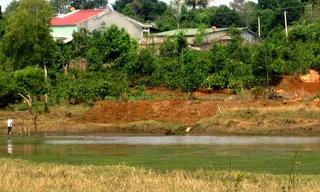 Nơi bà Dung gặp nạn.