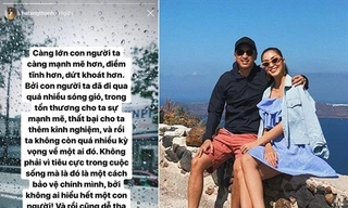 Dòng trạng thái gây hiểu lầm của Tăng Thanh Hà. 