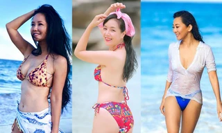3 mỹ nhân Hồng Nhung, Chiều Xuân, MC Kỳ Duyên 'đọ dáng' với bikini 