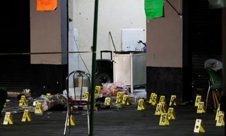 Hiện trường vụ xả súng