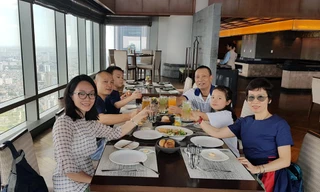 MC Lại Văn Sâm lần đầu khoe ảnh vợ và các con 