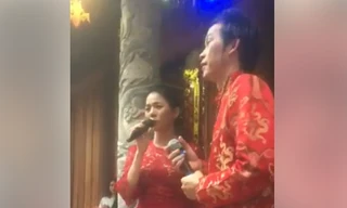 Màn song ca ‘Sầu tím thiệp hồng’ ngẫu hứng của Lệ Quyên và Hoài Linh