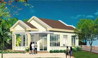 Những mẫu nhà trệt có giá khoảng 300-500 triệu đồng