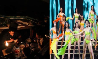 Sự đối lập giữa khung cảnh tổ chức hoa hậu hoàn vũ trong bối cảnh người dân Khánh Hòa sống trong cảnh màn trời chiếu đất, không điện... khiến dư luận phẫn nộ.