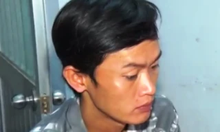 Nguyễn Thanh Lợi tại cơ quan công an