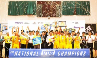 Đồng chí Ngũ Duy Anh, Vụ trưởng Vụ Công tác học sinh viên - Bộ Giáo dục và đào tạo, Tổng Thư ký Hội thể thao đại học và chuyên nghiệp Việt Nam; đồng chí Doãn Hồng Hà, Phó Chủ tịch Trung ương Hội Sinh viên Việt Nam, Trưởng Ban Tổ chức Giải Thể thao Sinh vi