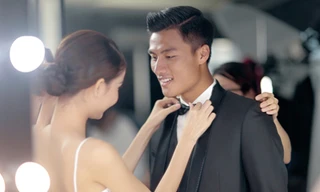 Mạc Hồng Quân không trả lời câu hỏi liên quan đến tin đồn Kỳ Hân đang mang bầu.