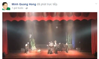 Minh Béo bị lên án khi ngang nhiên trở lại sân khấu. Ảnh chụp màn hình.