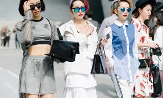 Nữ giới nhiều tiền tại Hàn Quốc thường chi mạnh tay cho việc sắm sửa quần áo hàng hiệu. Ảnh: Vogue. 