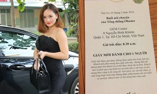 Diễn viên Lan Phương tiết lộ điều sẽ nói với Tổng thống Obama