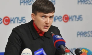 Nghị sĩ Quốc hội Ukraine Nadezhda Savchenko. Ảnh: Sputnik