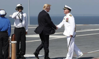 Tàu sân bay 13 tỷ USD gia nhập Hải quân Mỹ