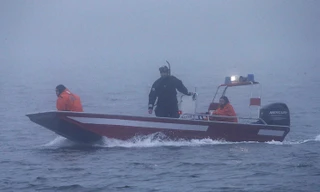 Công tác cứu hộ đang được Nga triển khai ở khu vực Biển Đen. Ảnh: Tass