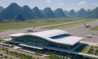 Đề xuất vị trí xây sân bay quốc tế Ninh Bình 