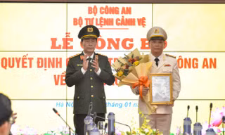 Phó Giám đốc Công an TP Hà Nội được bổ nhiệm giữ chức Tư lệnh Bộ Tư lệnh Cảnh vệ