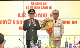 Phó Giám đốc Công an TP Hà Nội được bổ nhiệm giữ chức Tư lệnh Bộ Tư lệnh Cảnh vệ
