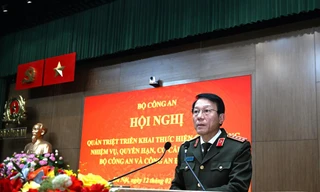 Đưa mô hình tổ chức mới của Bộ Công an đi vào hoạt động hiệu lực, hiệu quả