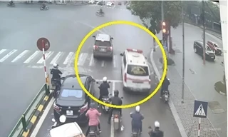 Bộ Công an khẳng định không để 'oan sai' với các trường hợp vượt đèn đỏ nhường đường cho xe ưu tiên 