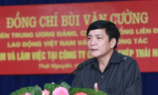 Chủ tịch Tổng Liên đoàn Lao động Việt Nam Bùi Văn Cường