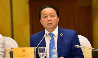 Bộ trưởng Bộ TN&MT Trần Hồng Hà