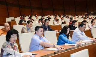 Ngày 20/11, Quốc hội đã thông qua Luật Công an nhân dân sửa đổi. Ảnh minh họa