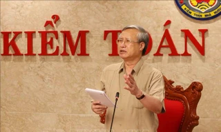 Ủy viên Bộ Chính trị, Thường trực Ban Bí thư Trần Quốc Vượng cùng đoàn công tác đã làm việc với Kiểm toán Nhà nước