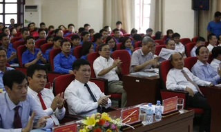 Lãnh đạo KTNN tham dự Đại hội. Ảnh Như Ý