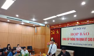 Thứ trưởng Bộ Nội vụ Nguyễn Duy Thăng