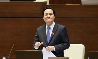 Bộ trưởng GD&ĐT Phùng Xuân Nhạ. Ảnh Như Ý